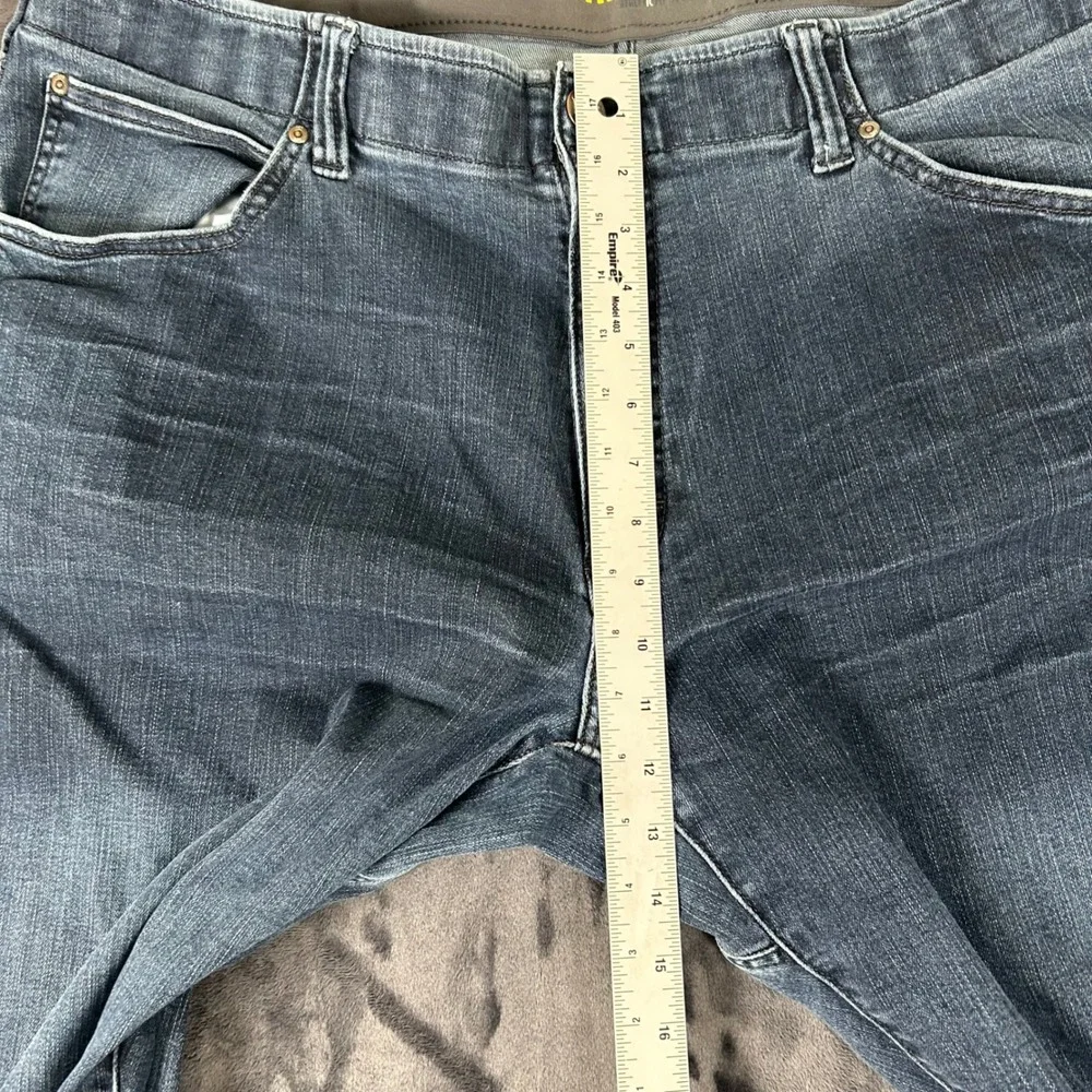 Lee Extreme Motion Jeans Mens 46x30 Blue Straight Leg Denim 2105275